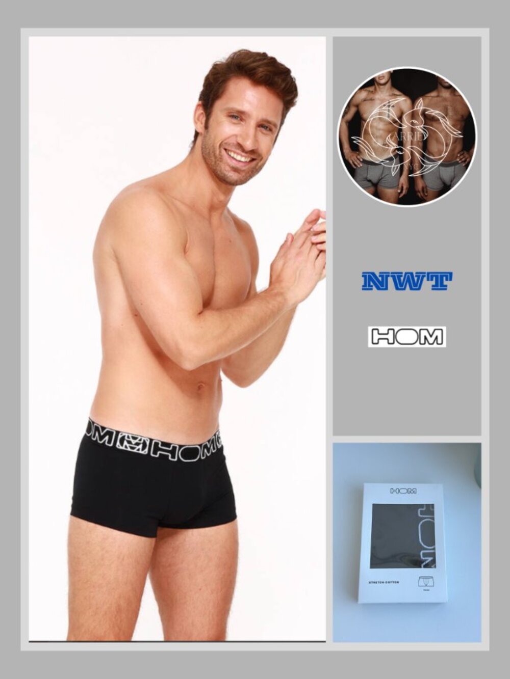 HOM - Bertrand Trunk - Black (M)